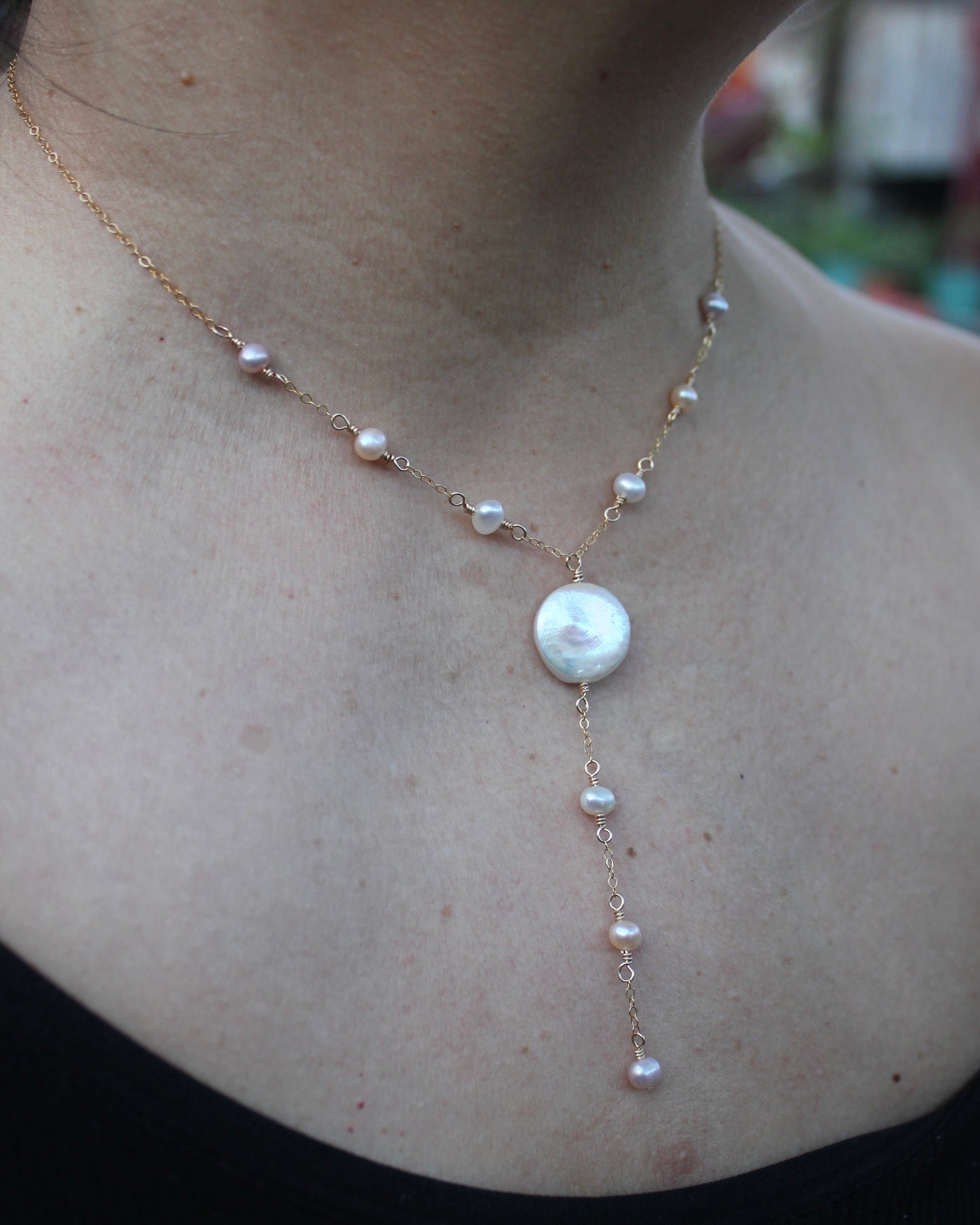 Oxytocin Lariat Necklace