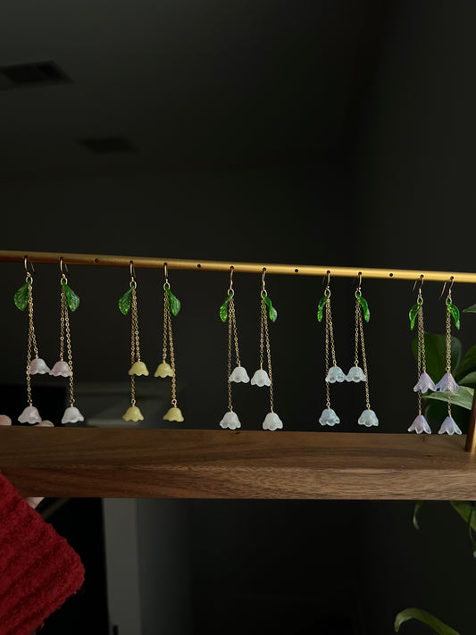 Flower Drop Earrings